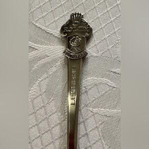 Rolex × Bucherer Lucerne Collectible Silver Spoon • Vintage Swiss Souvenir